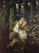 Viktor Vasnetsov Ivan the Tsarevich Riding the Grey Wolf oil painting